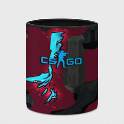 Кружка 3D Counter strike glock, цвет: 3D-белый + черный — фото 2