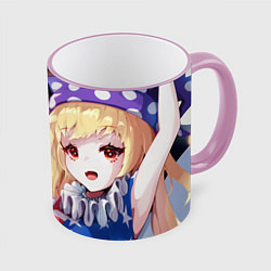 Кружка цветная Touhou Project Клаунпис и факел