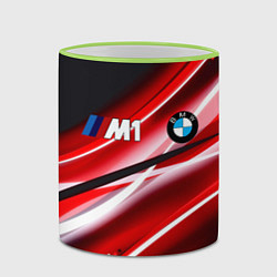 Кружка 3D BMW sport line steel, цвет: 3D-светло-зеленый кант — фото 2
