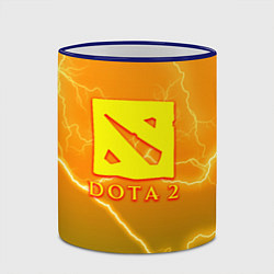 Кружка 3D DOTA storm, цвет: 3D-синий кант — фото 2