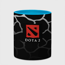 Кружка 3D DOTA2 земля, цвет: 3D-белый + небесно-голубой — фото 2