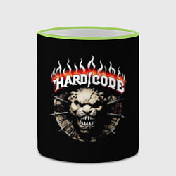 Кружка 3D Hardcore рычащий зверь, цвет: 3D-светло-зеленый кант — фото 2