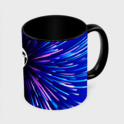 Кружка 3D Valencia neon energy, цвет: 3D-белый + черный