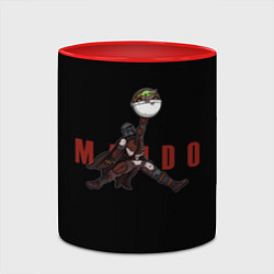 Кружка 3D Air Mando, цвет: 3D-белый + красный — фото 2