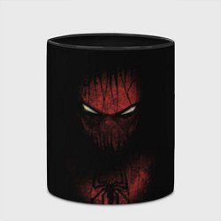 Кружка 3D Darkness Spider-Man, цвет: 3D-белый + черный — фото 2