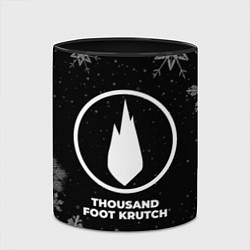 Кружка 3D Снежный Thousand Foot Krutch, цвет: 3D-белый + черный — фото 2