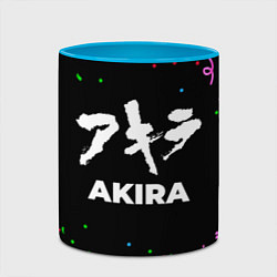 Кружка 3D Akira конфети, цвет: 3D-белый + небесно-голубой — фото 2