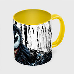 Кружка цветная Веном с языком