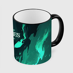 Кружка 3D По мотивам игры Hades 2, цвет: 3D-черный кант