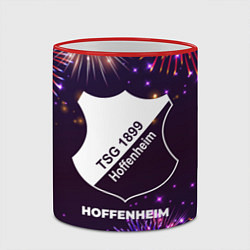 Кружка 3D Праздничный Hoffenheim, цвет: 3D-красный кант — фото 2