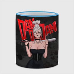 Кружка 3D Seiko Granny, цвет: 3D-небесно-голубой кант — фото 2