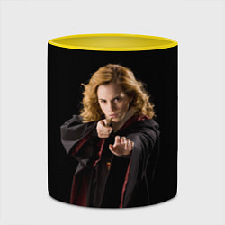 Кружка 3D Hermione Jean Granger, цвет: 3D-белый + желтый — фото 2