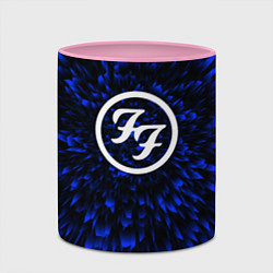 Кружка 3D Foo Fighters blue energy, цвет: 3D-белый + розовый — фото 2