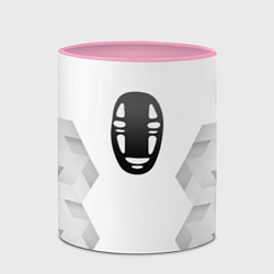Кружка 3D Spirited Away white poly, цвет: 3D-белый + розовый — фото 2