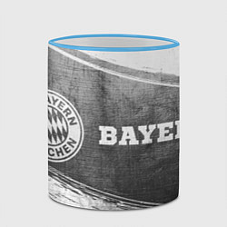 Кружка 3D Bayern - grey gradient по-горизонтали, цвет: 3D-небесно-голубой кант — фото 2