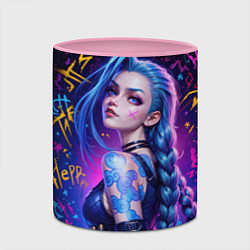 Кружка 3D Powder, цвет: 3D-белый + розовый — фото 2