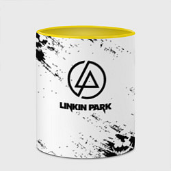 Кружка 3D Marshmello x Linkin park, цвет: 3D-белый + желтый — фото 2