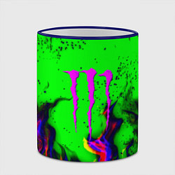 Кружка 3D Monster Energy flame, цвет: 3D-синий кант — фото 2