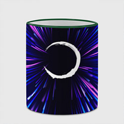 Кружка 3D Demon Slayer neon energy, цвет: 3D-зеленый кант — фото 2