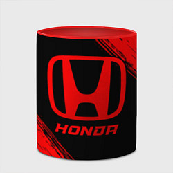 Кружка 3D Honda - red gradient, цвет: 3D-белый + красный — фото 2