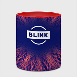 Кружка 3D Blackpink red energy, цвет: 3D-белый + красный — фото 2