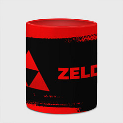 Кружка 3D Zelda - red gradient по-горизонтали, цвет: 3D-белый + красный — фото 2