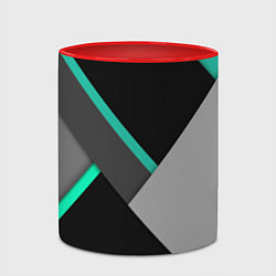 Кружка 3D Multicoloured, цвет: 3D-белый + красный — фото 2