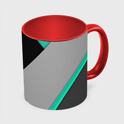 Кружка 3D Multicoloured, цвет: 3D-белый + красный