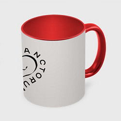 Кружка 3D Святая святых, цвет: 3D-белый + красный