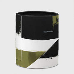 Кружка 3D Haval логотип, цвет: 3D-белый + черный — фото 2