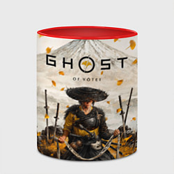 Кружка 3D Atsu from Ghost of Yotei, цвет: 3D-белый + красный — фото 2