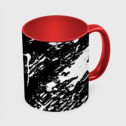 Кружка 3D Monster energy white splash, цвет: 3D-белый + красный