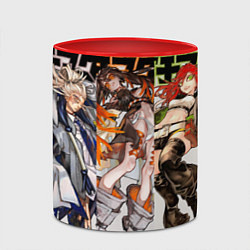 Кружка 3D Гачиакута персонажи, цвет: 3D-белый + красный — фото 2