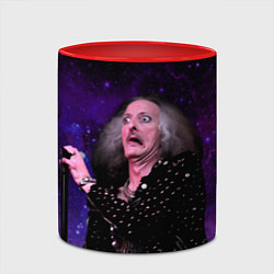 Кружка 3D Бобби Либлинг - Рокер с выпученными глазами, цвет: 3D-белый + красный — фото 2