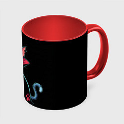 Кружка цветная Котодракула