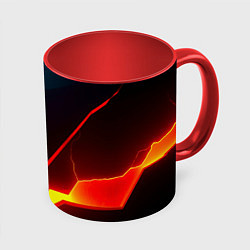 Кружка 3D Rift, цвет: 3D-белый + красный