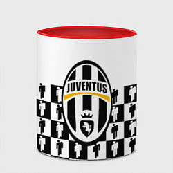 Кружка 3D Juventus болельщики паттерн, цвет: 3D-белый + красный — фото 2