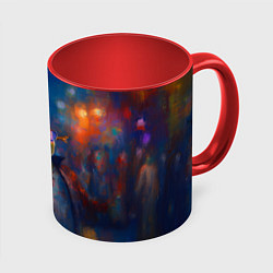 Кружка цветная Шрек красками