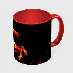 Кружка цветная Пламенный конь