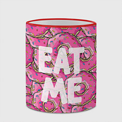 Кружка 3D Eat me, Homer, цвет: 3D-красный кант — фото 2