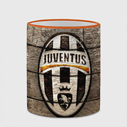 Кружка 3D Juventus, цвет: 3D-оранжевый кант — фото 2
