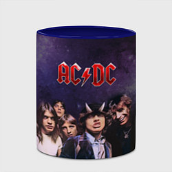Кружка 3D AC/DC, цвет: 3D-белый + синий — фото 2