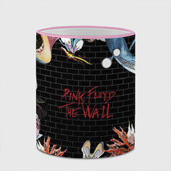 Кружка 3D Pink Floyd: The Wall, цвет: 3D-розовый кант — фото 2