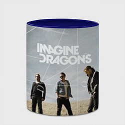 Кружка 3D Imagine Dragons: Boys, цвет: 3D-белый + синий — фото 2