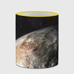 Кружка 3D Плутон, цвет: 3D-желтый кант — фото 2