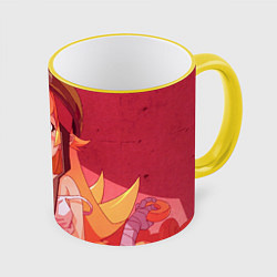 Кружка цветная Ошино Шинобу