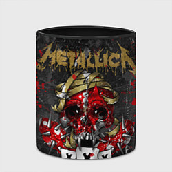 Кружка 3D Metallica XXX, цвет: 3D-белый + черный — фото 2