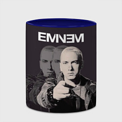 Кружка 3D Eminem: You, цвет: 3D-белый + синий — фото 2