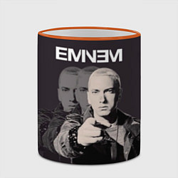 Кружка 3D Eminem: You, цвет: 3D-оранжевый кант — фото 2