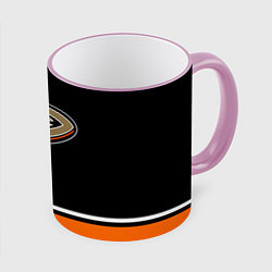 Кружка 3D Anaheim Ducks Selanne, цвет: 3D-розовый кант